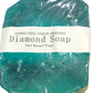 Diamond Soap Pure Manual Plant Glycerin Bath Bar 100g Gentle Moisturising