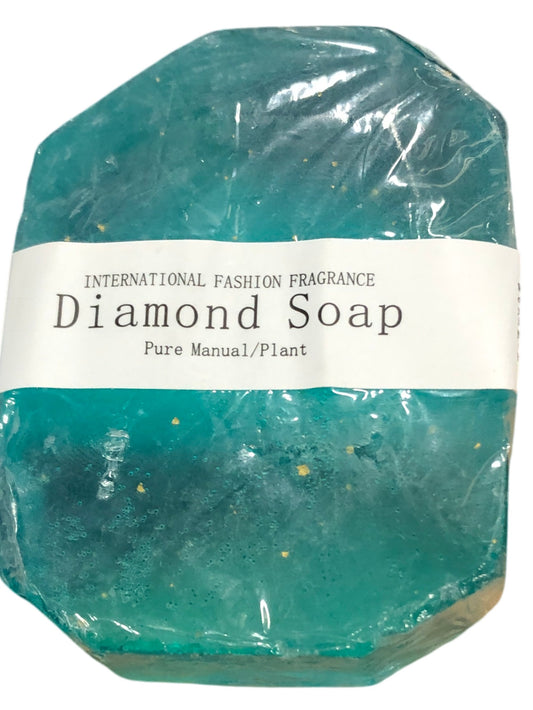 Diamond Soap Pure Manual Plant Glycerin Bath Bar 100g Gentle Moisturising