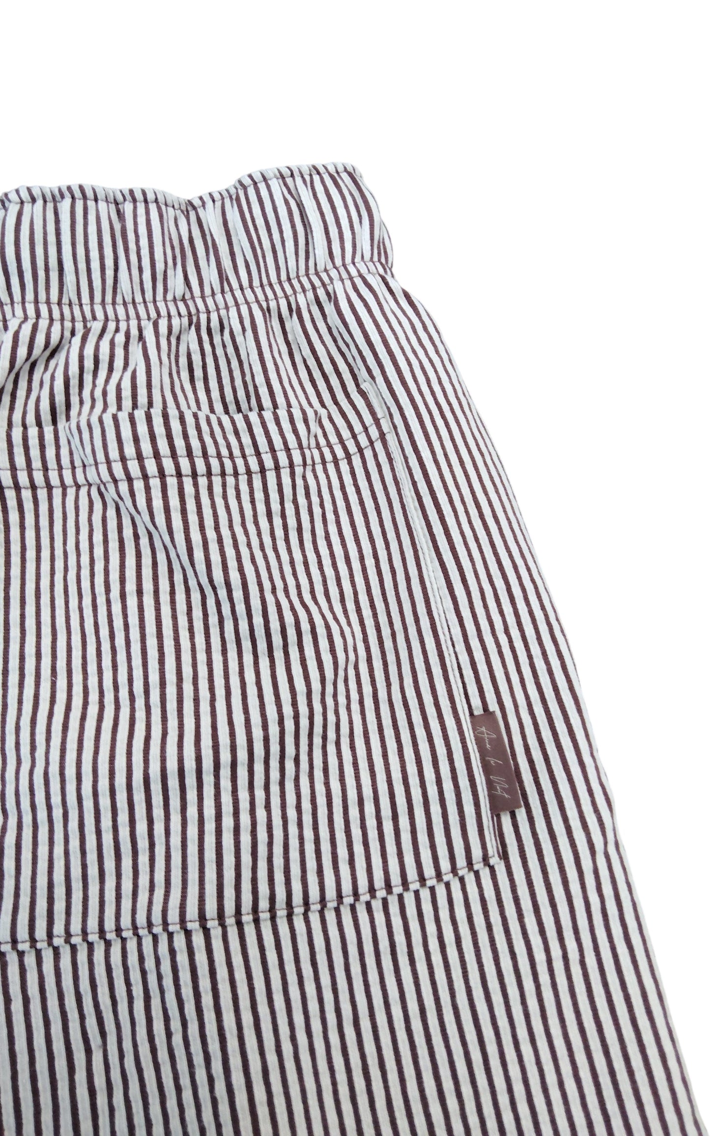 River Island Striped Shorts UK S Men Multi Colour Cotton Lightweight Casual