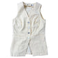 Sleeveless Vest Top Size 8 Women's Light Yellow Casual Style