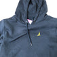 Brave Soul Hoodie Women's Black with Yellow Logo Casual Sweatshirt XS
