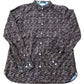 Mini Twig Printed Shirt Organic Cotton Brown Size S