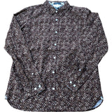 Mini Twig Printed Shirt Organic Cotton Brown Size S