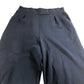 River Island Women's Wide Leg Trousers Cotton Blend Navy Casual Style UK12