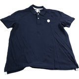 Branded Polo Shirt XL Men's Navy Cotton Classic Fit Short Sleeve