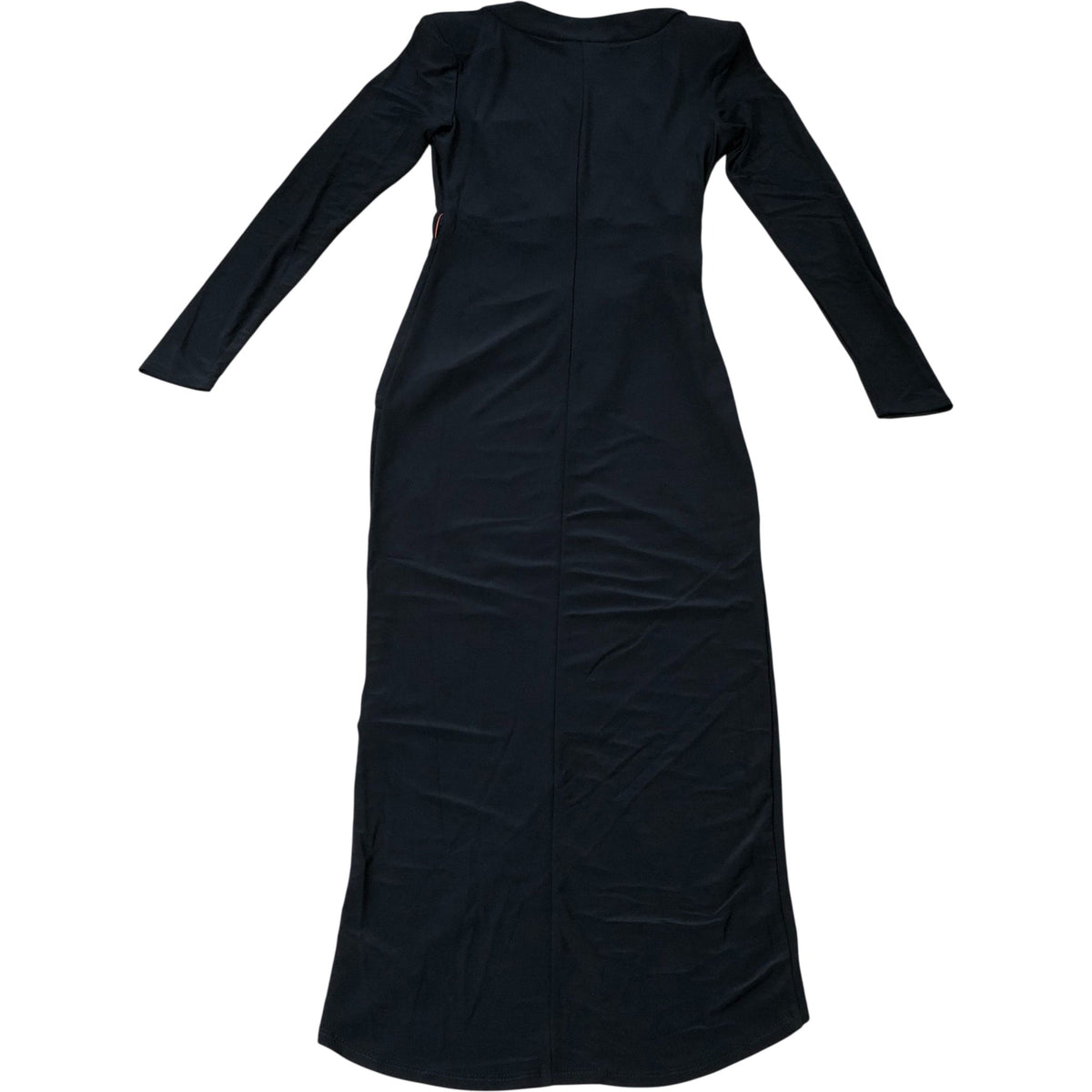 Black Harlow Dress Women's Long Sleeve Wrap Style Black Size 6