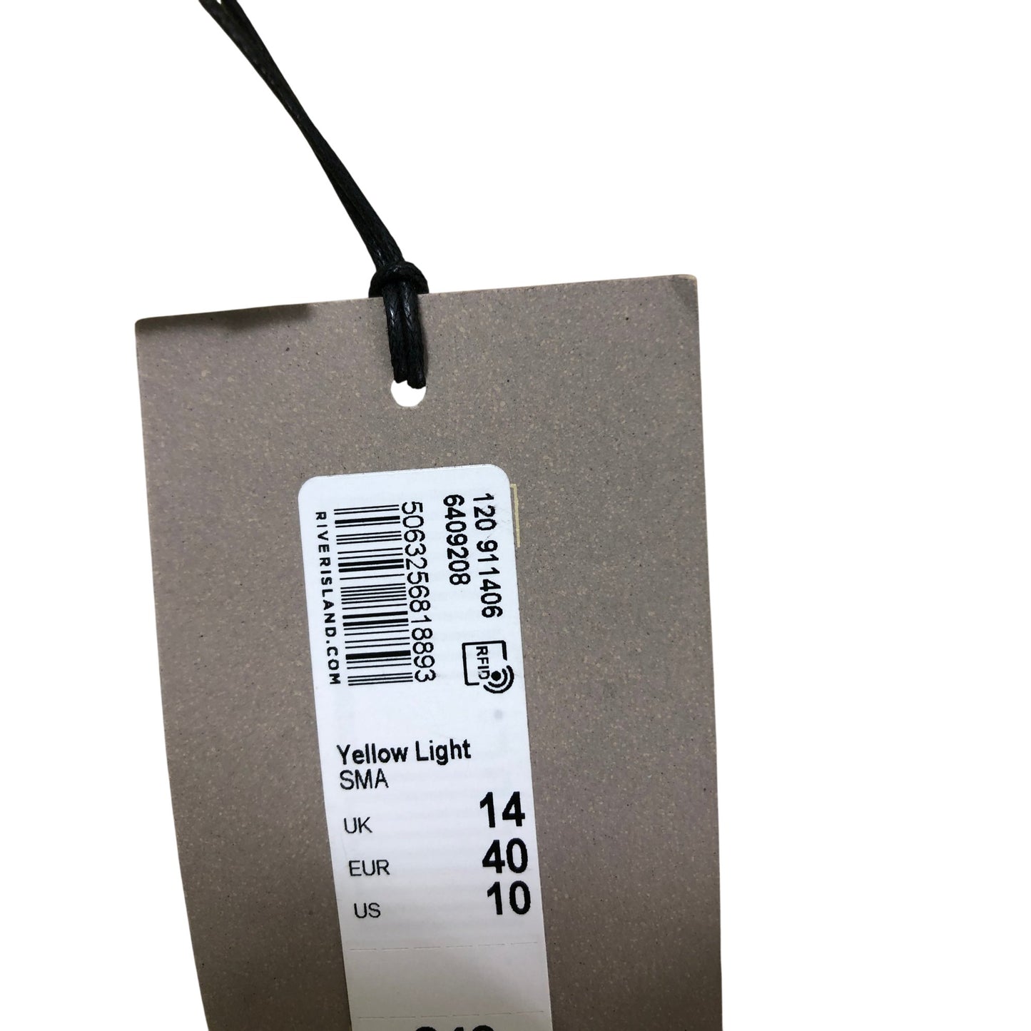 River Island Yellow Light Trousers Size 14 Women's Wide Leg High Waisted