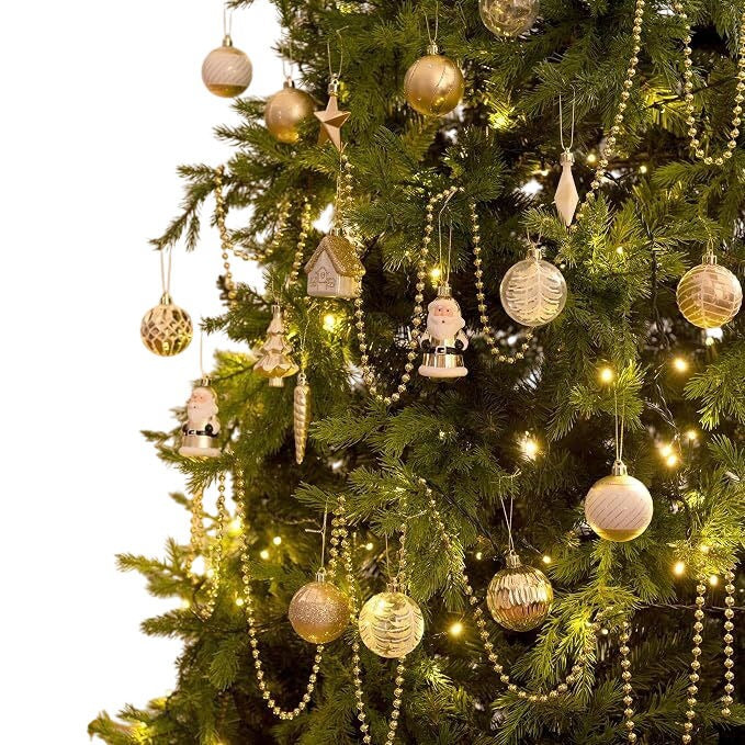 Valery Madelyn Christmas Bauble Set Holiday Ornaments Bundle 40 Pcs