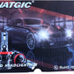 NATGIC LED Headlight Kit H7 9600K High Brightness Replacement Bulbs New