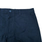 Men's Black Straight Trousers Cotton Blend 34W 31L