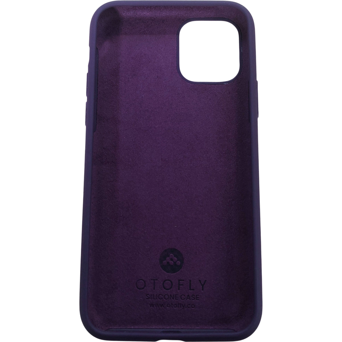 Otofly Purple Silicone Case for iPhone 11 Pro Soft Touch Protective Cover