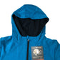 Lasting Karmina Women's Size 10 Blue Heavy Layer Merino Wool Hooded Jacket