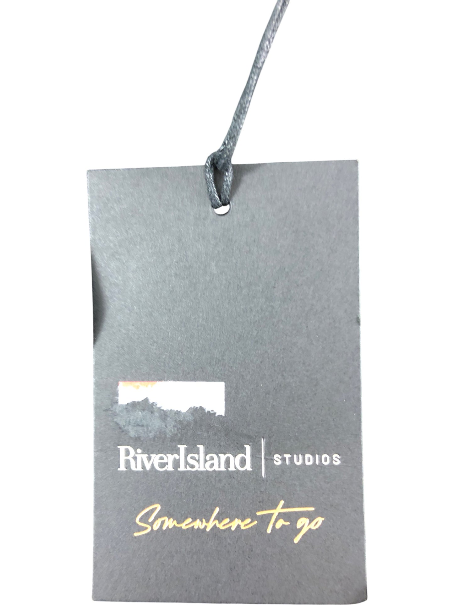 River Island Black Camisole Top UK18 Women's Scallop Hem Sleeveless Fashion