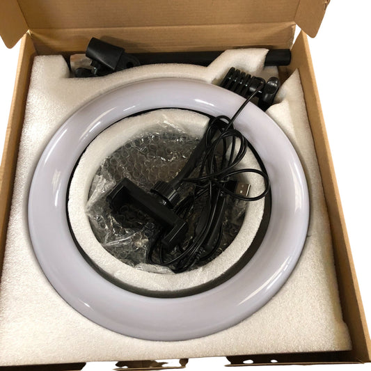 Ring Fill Light F-537S Video Lighting Adjustable Colour Temperature Stand 10"