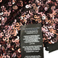 Sequin Jumpsuit UK20 Women's Black and Pink Evening Wear
