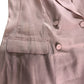 Branded Pink Double Breasted Sheer Waistcoat - Size 16