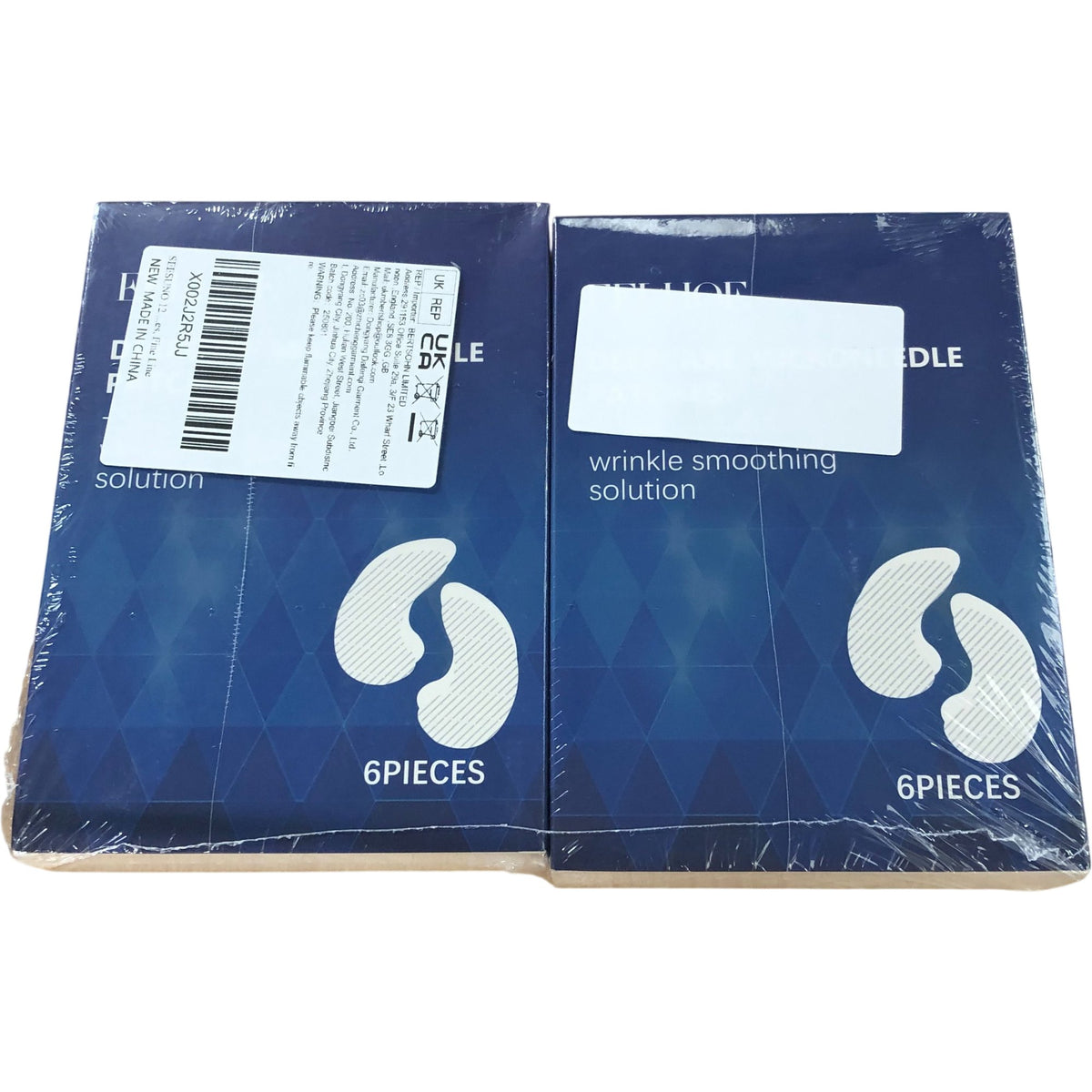 Deepcare Microneedle Patches 6 Pieces For Eye Wrinkle Smoothing 2 Packs