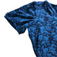 Crew Clothing Company Floral Dress UK12 Women's Short Sleeve Navy Blue