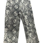 River Island Grey Snakeskin Leggings Girls 11 12 Years New with Tags