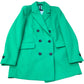 Bright Green Double Breasted Coat
