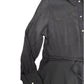 River Island Black Shirt Dress UK16 Women's Long Sleeve Collar Dress