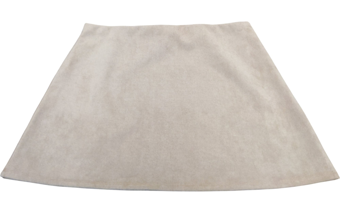 River Island Women's Skirt UK18 Stretch A Line Suede Effect Tan New With Tags