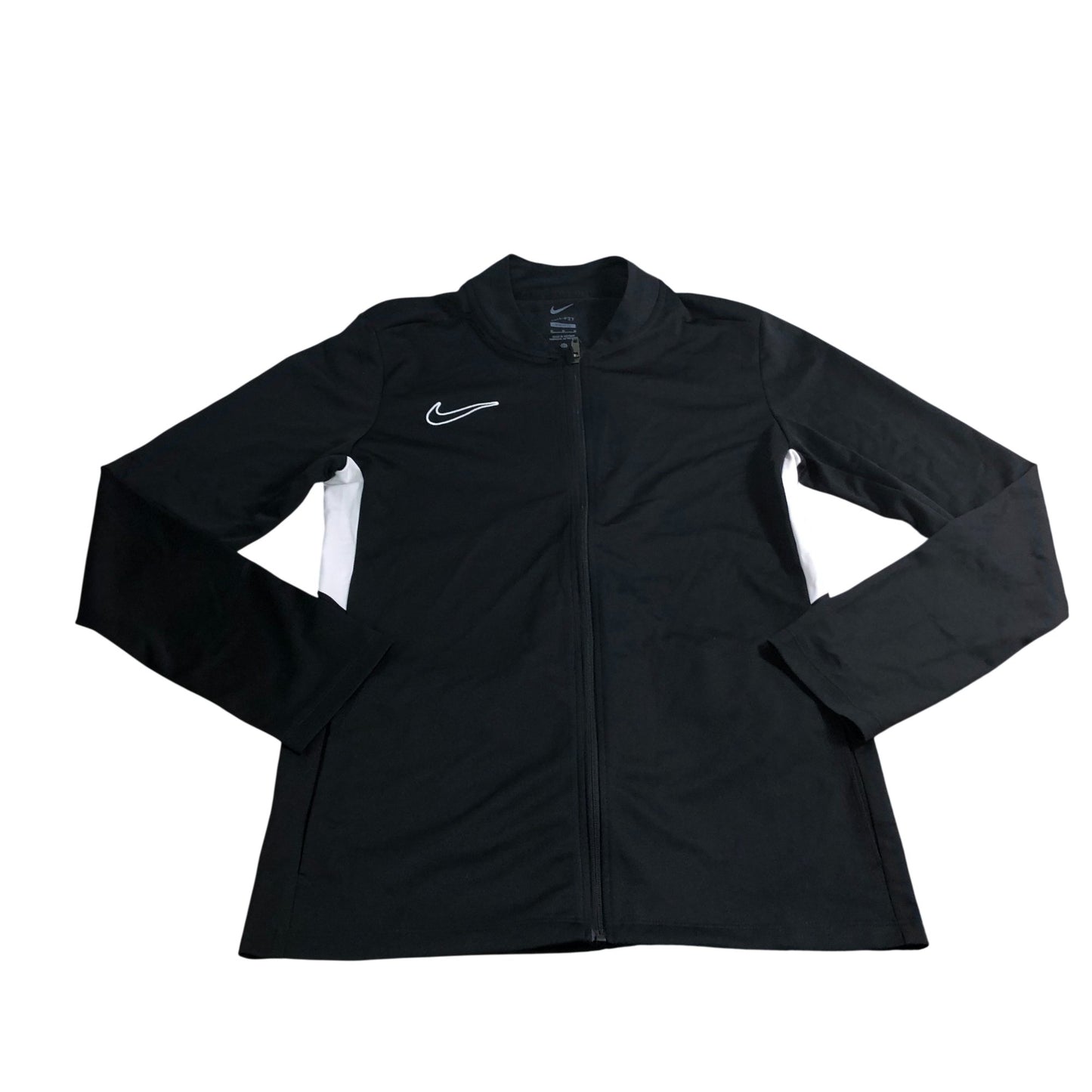 Nike Dri-FIT Slim Fit Jacket Men's Black Sport Lightweight Activewear Medium