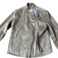 River Island Girl's Jacket Beige Zip Closure Fashion 12 Years