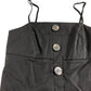 River Island Button Detail Dress UK6 Women's Black Sleeveless