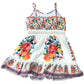 River Island Del Maar Girls Dress 2-3 Years Floral Print Summer Dress