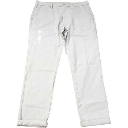 Beige Slim Fit Chino Trousers Size 34x31