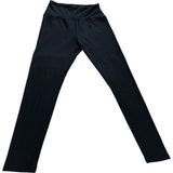 Leggings S-M Women's Black High Waist Stretch Polyester Spandex