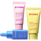 BYOMA So Hydrated Set Skin Care Gift Set Cleanser Serum Moisturizer Vegan
