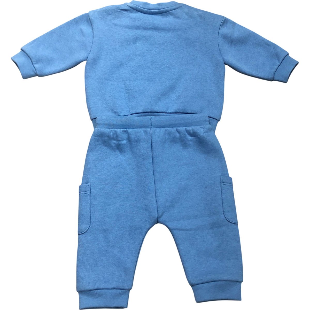 River Island Baby Unisex Outfit Set Blue Sweatshirt And Joggers 0-3 Months