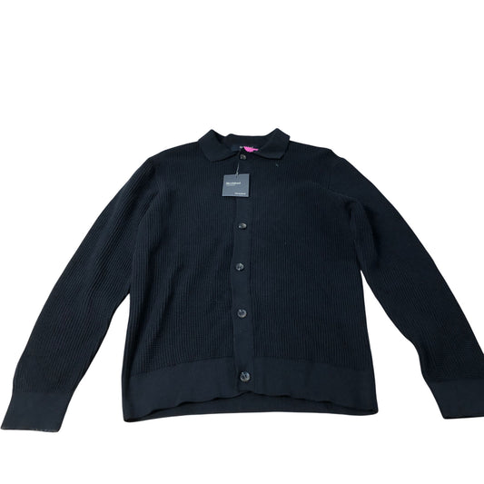 River Island Relaxed Fit Black Cardigan Men's Casual Knitwear Medium
