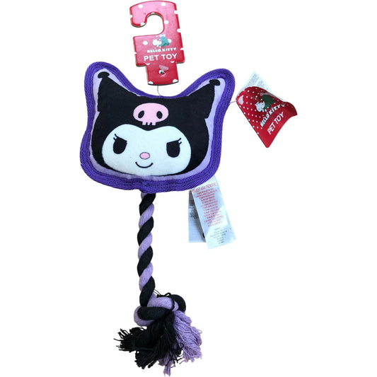 Hello Kitty Plush Pet Toy Soft Toy with Rope Tail