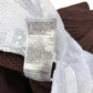 Brown Short Sleeve Turtle Neck Sweater Dress Women's Lace Trim Size M