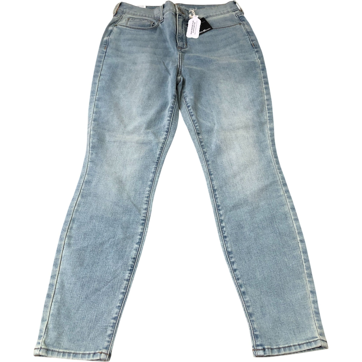 Eddie Bauer Voyager High Rise Skinny Jeans UK6 Women's Slim Fit Denim Blue