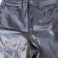 10R Trousers Women's Fashion Slim Fit Stretch Brown Tencel Modal