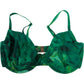 Pour Moi Green Swim Bra Size 36FF Women Recycled Polyamide Eco Friendly