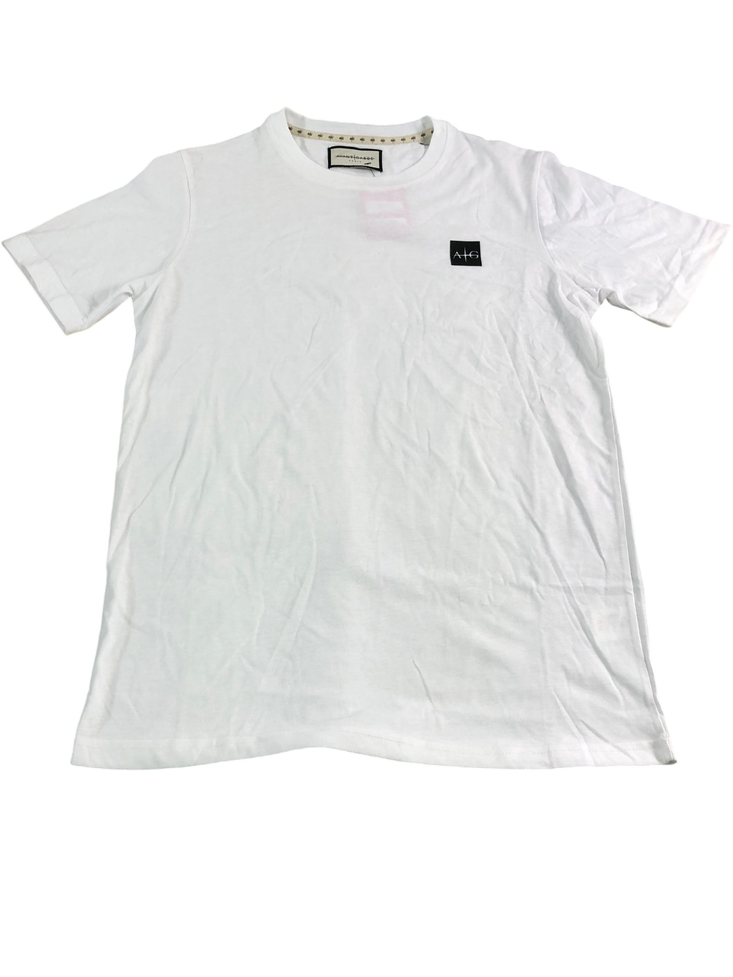 AVANTGARDE Sawton T-Shirt L Men's White Short Sleeve Cotton Blend Stylish Top