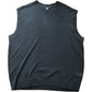 River Island Studios Navy Sleeveless Knit Jumper Top Size L