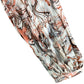 Branded Marble Print Tie Neck Blouse - Size 6