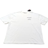 River Island Palais Dept T-Shirt UK L Men's White Graphic Cotton Tee