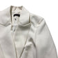 White Double Breasted Blazer Size 8