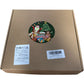 Rattan Style Lit Christmas Star Tree Topper 10"