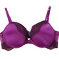 VICTORIA'S SECRET Very Sexy Push Up Bra 34B Women's Lace Back Pink Purple