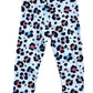 River Island Mini 12-18 Months Girls Pink Leopard Print Leggings