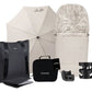 iCandy Core 2 Pushchair Travel System Cream with Carrycot Sandstone