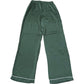 Boohoo Olive Pyjama Set Soft Satin Feel Size 10